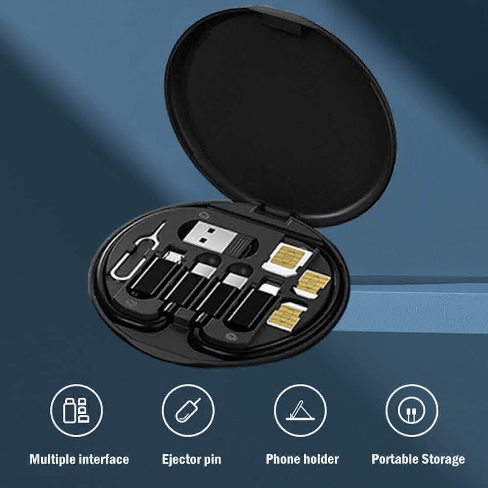 Bluetooth Smartwatch Fitband with Free Multifunctional Data Cable Set