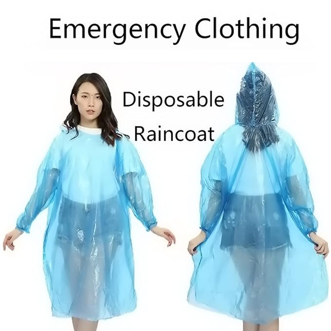 Fully Reusable Wallet Rain Card Coat Set