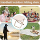 Portable Lightweight Handbag Folding Stool For Convenient