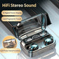 Wireless Bluetooth Earbuds with Noise Reduction & Usable Powerbank