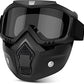 Glasses Transparent Full Faceshield Reusable Dustproof Anti